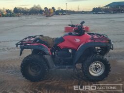 2011 Honda TRX500 ATVs For Auction: Leeds – 22nd, 23rd, 24th & 25th January 25 @ 8:00am full