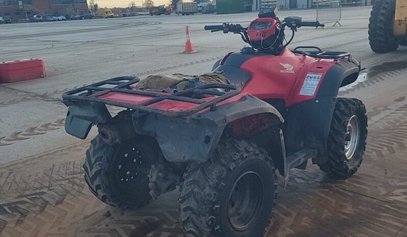 2011 Honda TRX500 ATVs For Auction: Leeds – 22nd, 23rd, 24th & 25th January 25 @ 8:00am full