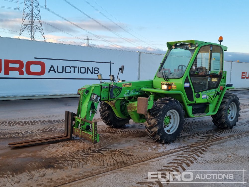 2012 Merlo P38.13 Telehandlers For Auction: Leeds – 22nd, 23rd, 24th & 25th January 25 @ 8:00am