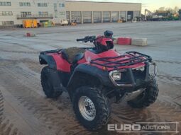 2011 Honda TRX500 ATVs For Auction: Leeds – 22nd, 23rd, 24th & 25th January 25 @ 8:00am full