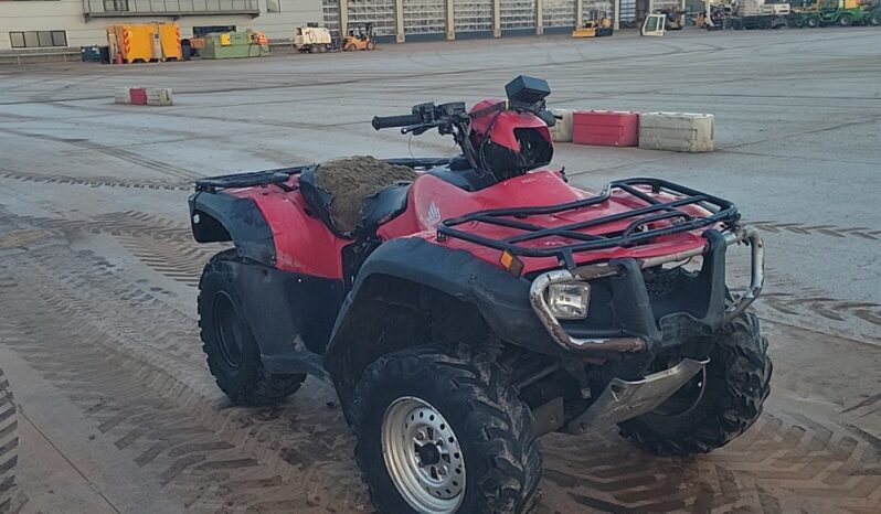 2011 Honda TRX500 ATVs For Auction: Leeds – 22nd, 23rd, 24th & 25th January 25 @ 8:00am full