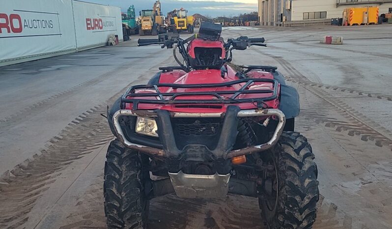 2011 Honda TRX500 ATVs For Auction: Leeds – 22nd, 23rd, 24th & 25th January 25 @ 8:00am full