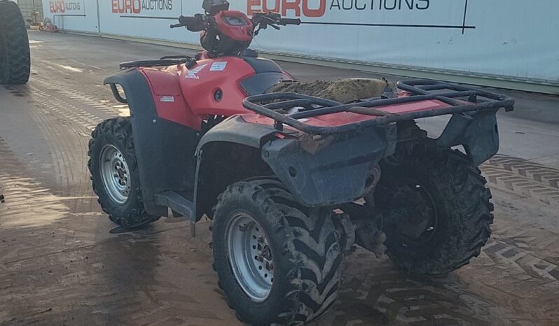 2011 Honda TRX500 ATVs For Auction: Leeds – 22nd, 23rd, 24th & 25th January 25 @ 8:00am full