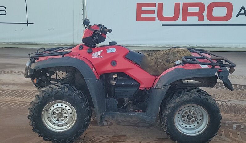 2011 Honda TRX500 ATVs For Auction: Leeds – 22nd, 23rd, 24th & 25th January 25 @ 8:00am full