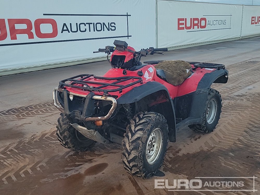 2011 Honda TRX500 ATVs For Auction: Leeds – 22nd, 23rd, 24th & 25th January 25 @ 8:00am