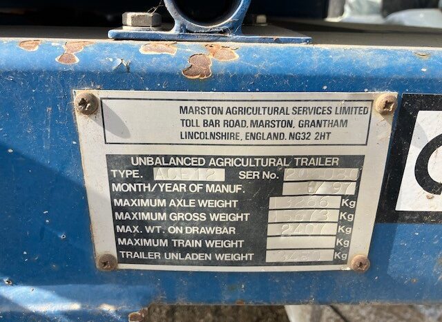 Marston 12T Grain Trailer full