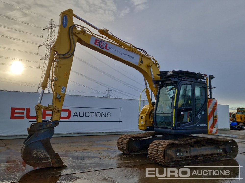 2021 Kobelco SK140SRLC-7 10 Ton+ Excavators For Auction: Leeds – 22nd, 23rd, 24th & 25th January 25 @ 8:00am