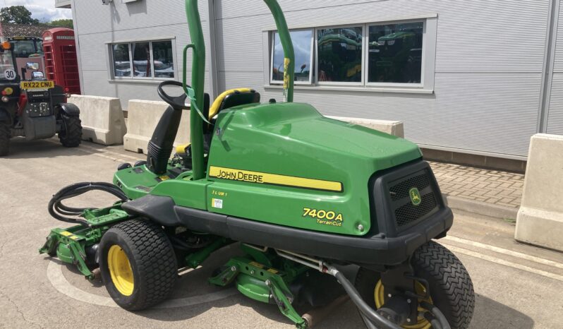 John Deere 7400A mower full