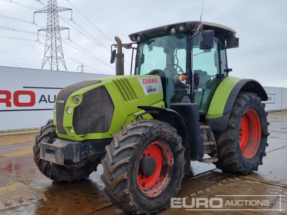 2016 Claas Arion 620 Tractors For Auction: Leeds – 22nd, 23rd, 24th & 25th January 25 @ 8:00am