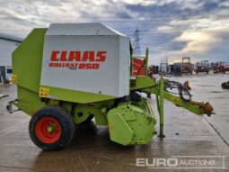 Claas Rollant 250 Farm Machinery For Auction: Leeds – 22nd, 23rd, 24th & 25th January 25 @ 8:00am full