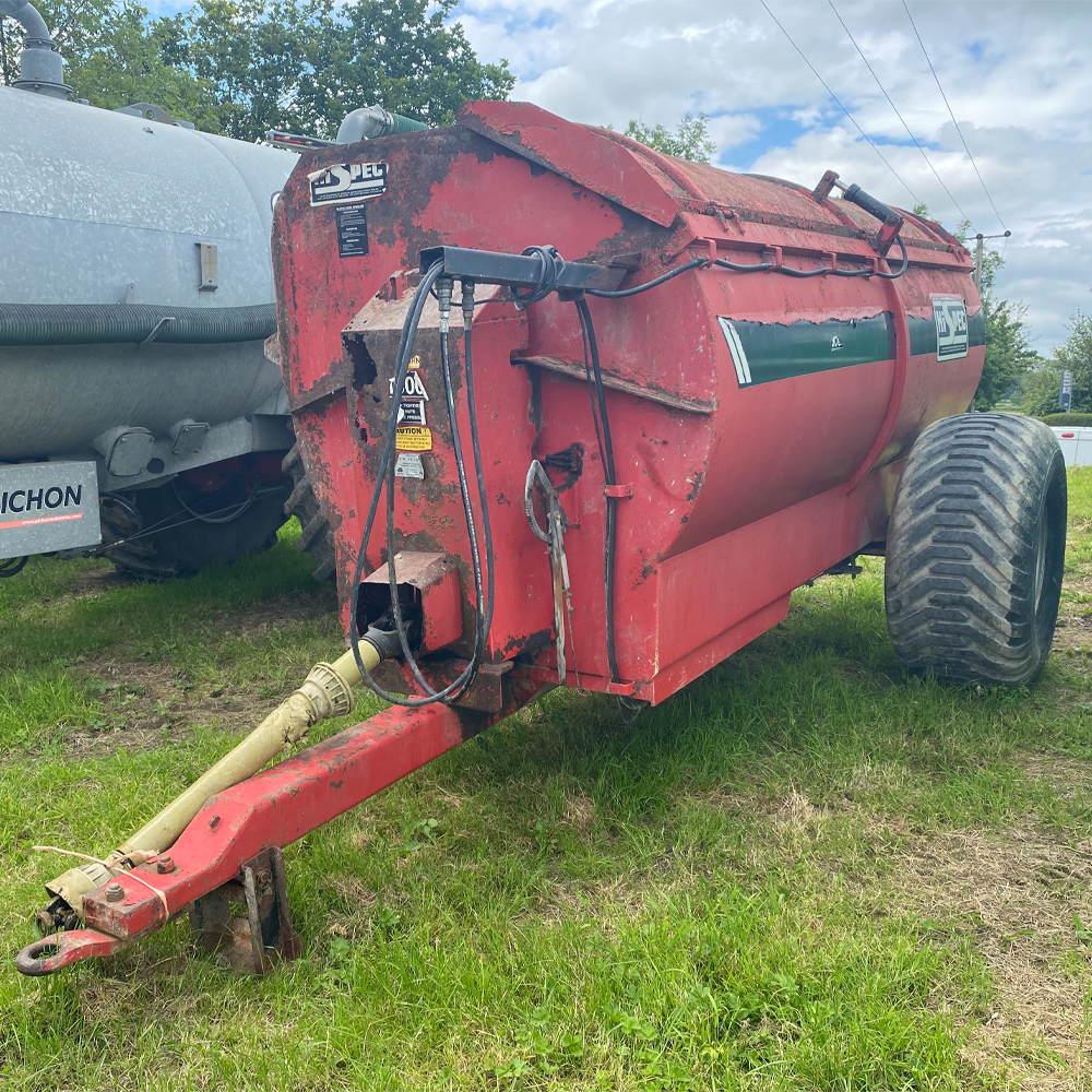 Used Hispec 1000 muck spreader