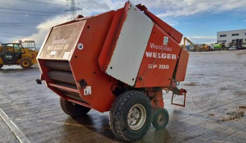 Welger RP200 Farm Machinery For Auction: Leeds – 22nd, 23rd, 24th & 25th January 25 @ 8:00am full