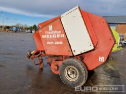 Welger RP200 Farm Machinery For Auction: Leeds – 22nd, 23rd, 24th & 25th January 25 @ 8:00am full