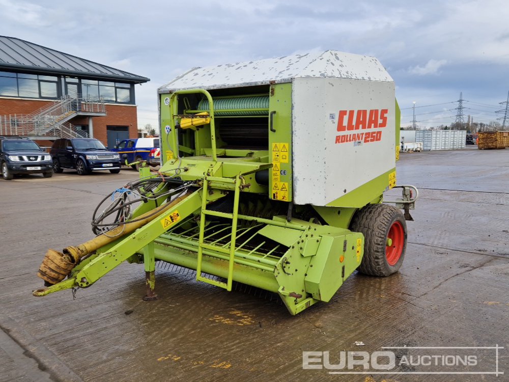 Claas Rollant 250 Farm Machinery For Auction: Leeds – 22nd, 23rd, 24th & 25th January 25 @ 8:00am