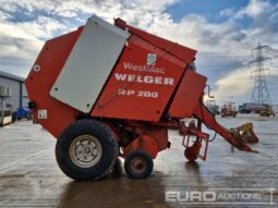 Welger RP200 Farm Machinery For Auction: Leeds – 22nd, 23rd, 24th & 25th January 25 @ 8:00am full