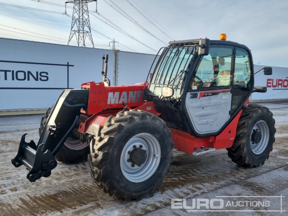 2020 Manitou MT733 Telehandlers For Auction: Leeds – 22nd, 23rd, 24th & 25th January 25 @ 8:00am