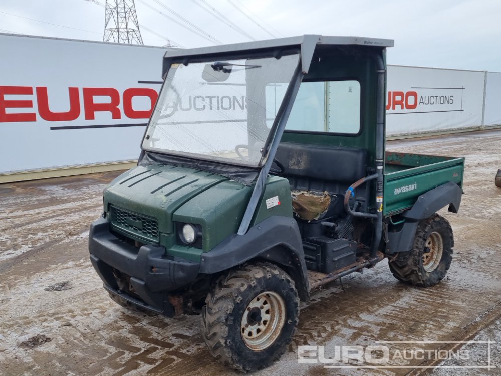 Kawasaki 4WD Petrol Utility Vehicle Utility Vehicles For Auction: Leeds – 22nd, 23rd, 24th & 25th January 25 @ 8:00am