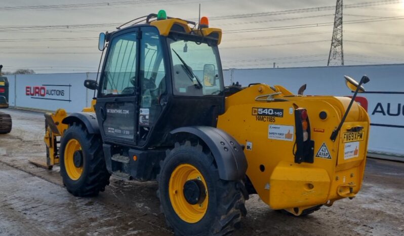 2019 JCB 540-140 Hi Viz Telehandlers For Auction: Leeds – 22nd, 23rd, 24th & 25th January 25 @ 8:00am full