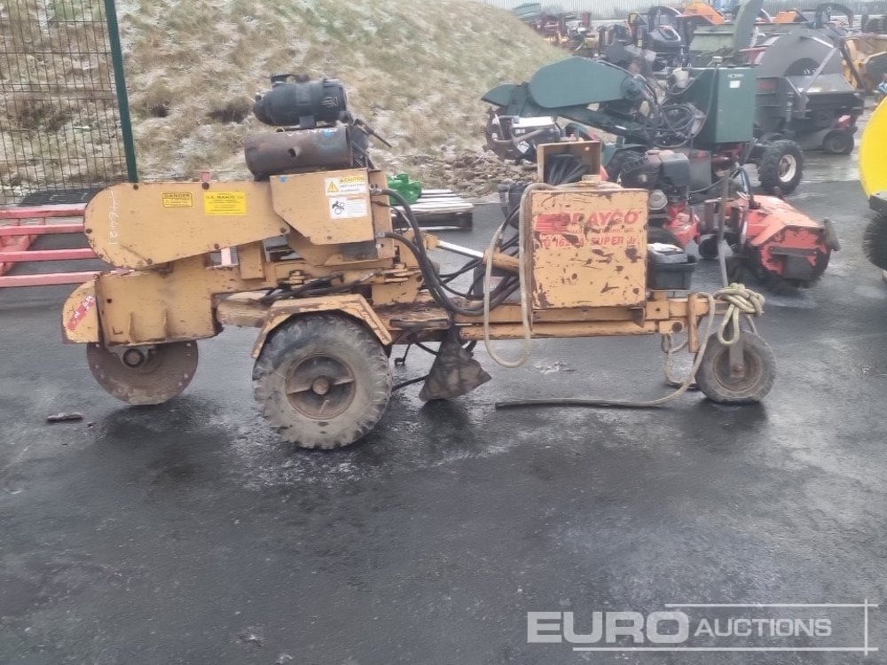 Rayco Petrol Pedestrian Stump Grinder, 2 Cylinder Engine Farm Machinery For Auction: Leeds – 22nd, 23rd, 24th & 25th January 25 @ 8:00am