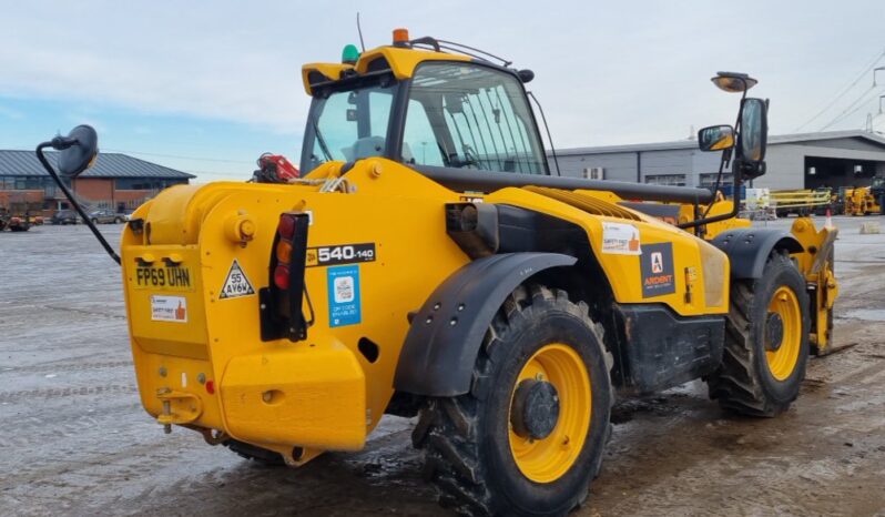 2020 JCB 540-140 Hi Viz Telehandlers For Auction: Leeds – 22nd, 23rd, 24th & 25th January 25 @ 8:00am full