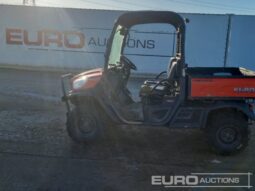 Kubota RTVX900EU Utility Vehicles For Auction: Leeds – 22nd, 23rd, 24th & 25th January 25 @ 8:00am full