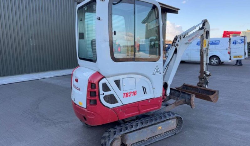 2018 Takeuchi TB216 Compact Excavator  – £10,750 for sale in Somerset full