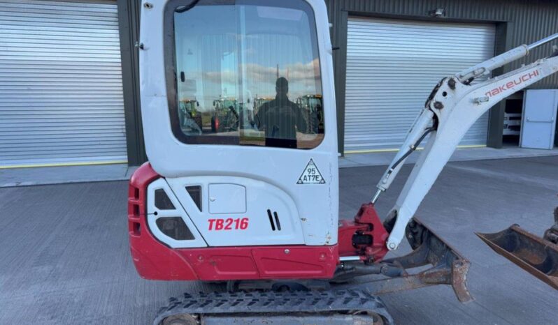 2018 Takeuchi TB216 Compact Excavator  – £10,750 for sale in Somerset full