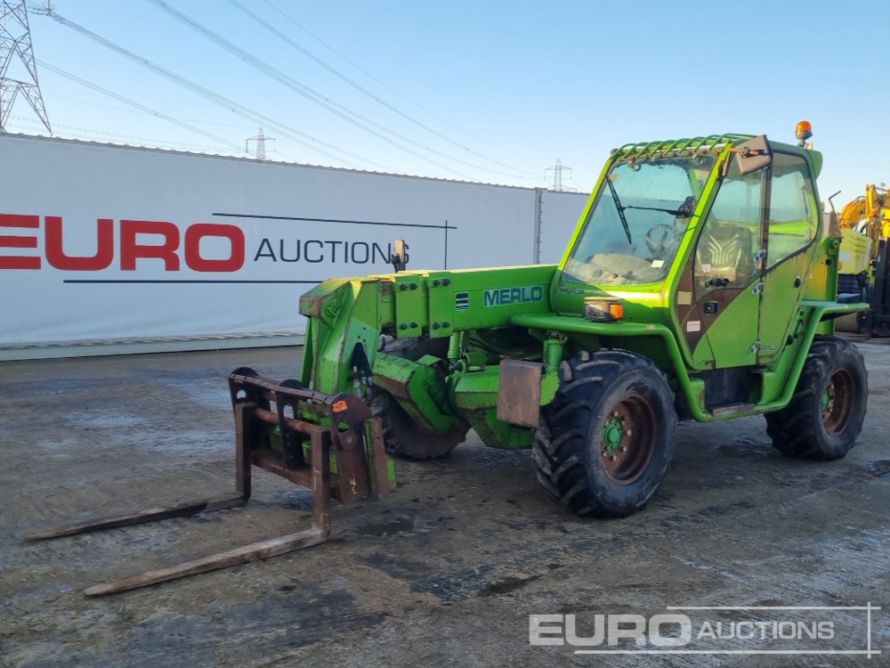 Merlo P35.13K Telehandlers For Auction: Leeds – 22nd, 23rd, 24th & 25th January 25 @ 8:00am