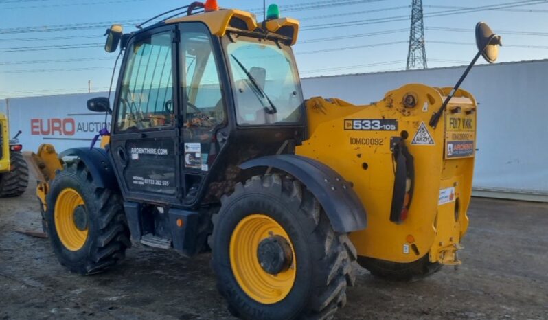 2017 JCB 533-105 Telehandlers For Auction: Leeds – 22nd, 23rd, 24th & 25th January 25 @ 8:00am full