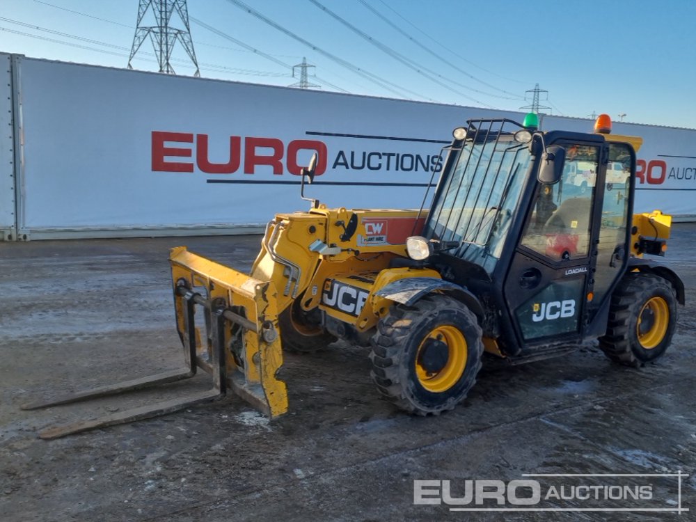 2019 JCB 525-60 Hi Viz Telehandlers For Auction: Leeds – 22nd, 23rd, 24th & 25th January 25 @ 8:00am