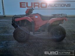 Honda TRX500 ATVs For Auction: Leeds – 22nd, 23rd, 24th & 25th January 25 @ 8:00am full