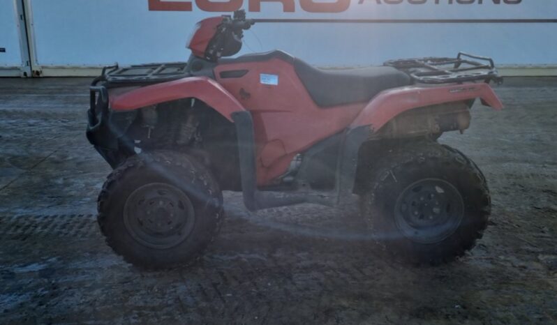 Honda TRX500 ATVs For Auction: Leeds – 22nd, 23rd, 24th & 25th January 25 @ 8:00am full