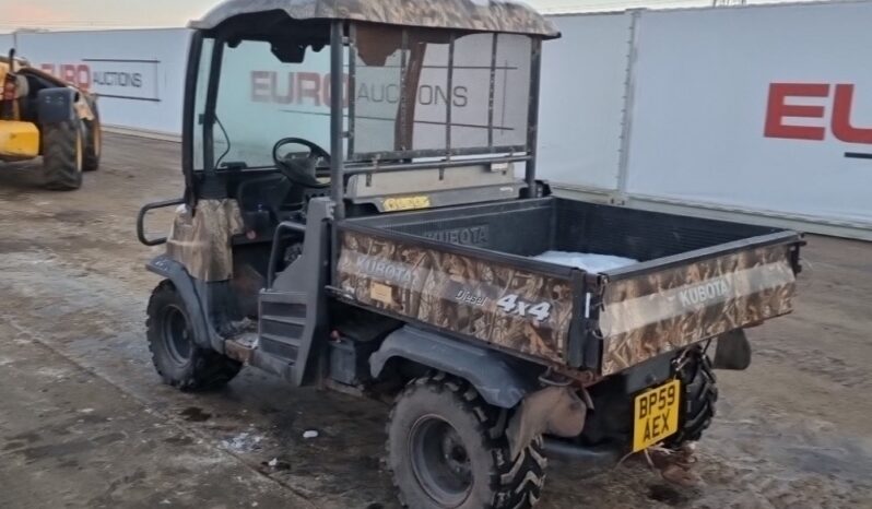 Kubota RTV900-EU Utility Vehicles For Auction: Leeds – 22nd, 23rd, 24th & 25th January 25 @ 8:00am full