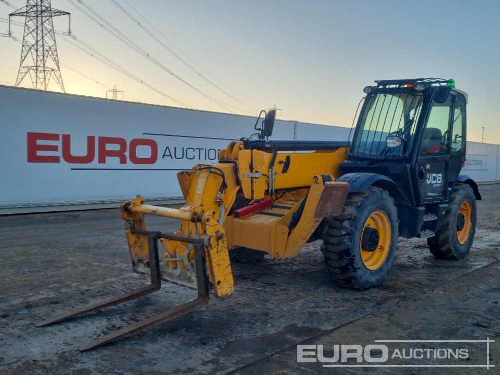 2018 JCB 540-140 Hi Viz Telehandlers For Auction: Leeds – 22nd, 23rd, 24th & 25th January 25 @ 8:00am