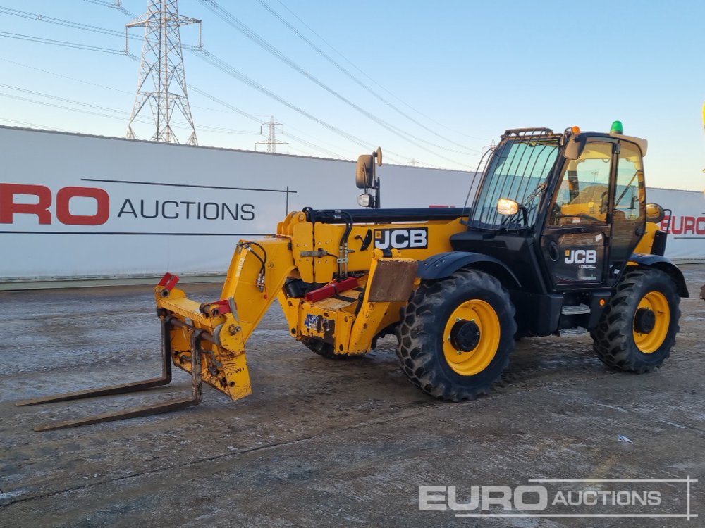 2018 JCB 540-140 Hi Viz Telehandlers For Auction: Leeds – 22nd, 23rd, 24th & 25th January 25 @ 8:00am