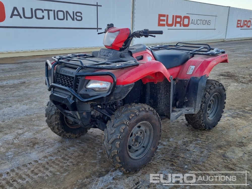 Honda TRX500 ATVs For Auction: Leeds – 22nd, 23rd, 24th & 25th January 25 @ 8:00am