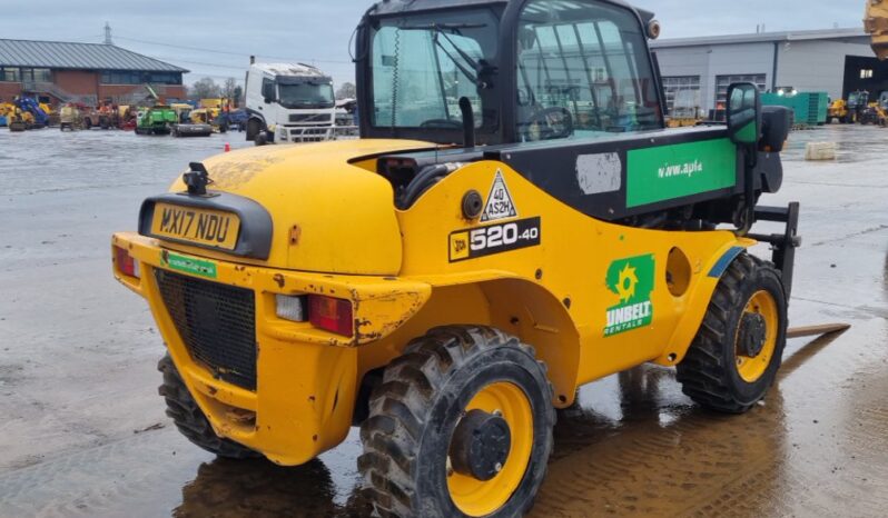 2018 JCB 520-40 Telehandlers For Auction: Leeds – 22nd, 23rd, 24th & 25th January 25 @ 8:00am full