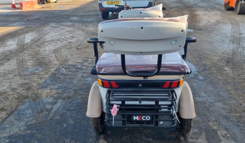 Unused 2024 Meco M3 Golf Carts For Auction: Leeds – 22nd, 23rd, 24th & 25th January 25 @ 8:00am full