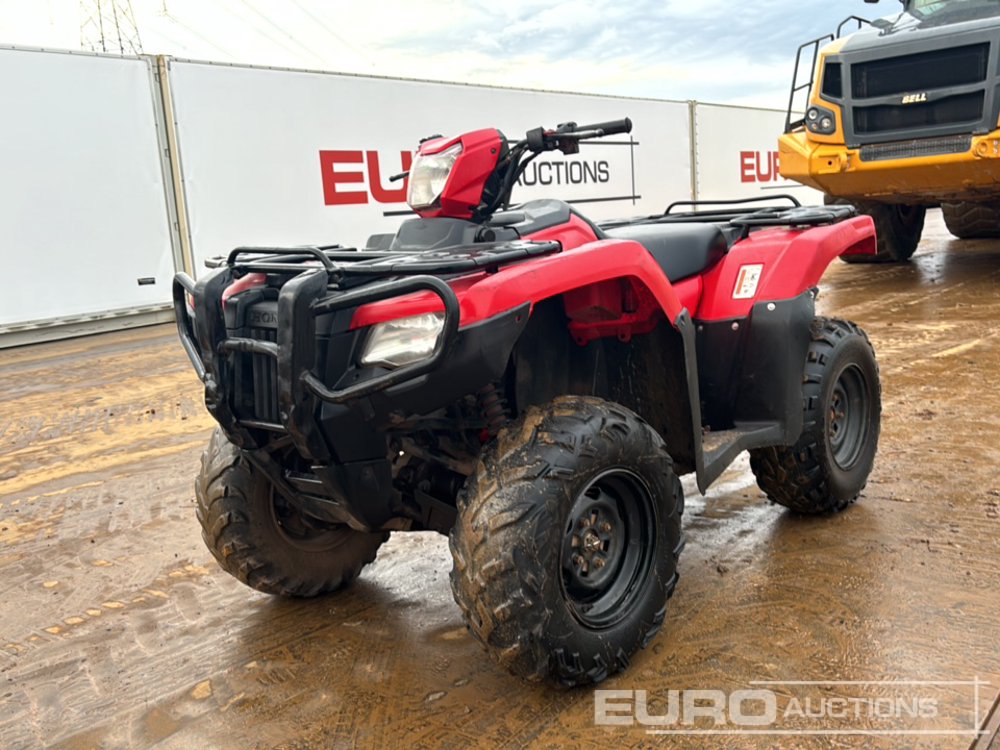 2021 Honda TRX520FM6 ATVs For Auction: Leeds – 22nd, 23rd, 24th & 25th January 25 @ 8:00am