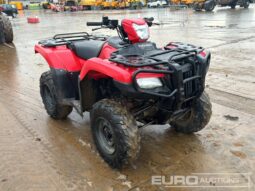 2020 Honda TRX520FM6 ATVs For Auction: Leeds – 22nd, 23rd, 24th & 25th January 25 @ 8:00am full