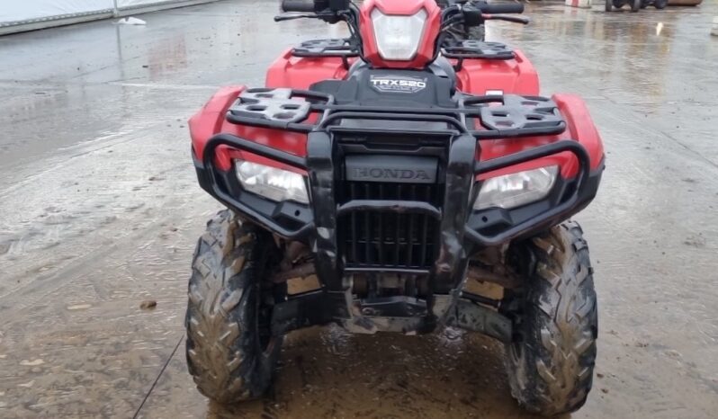 2021 Honda TRX520FM6 ATVs For Auction: Leeds – 22nd, 23rd, 24th & 25th January 25 @ 8:00am full