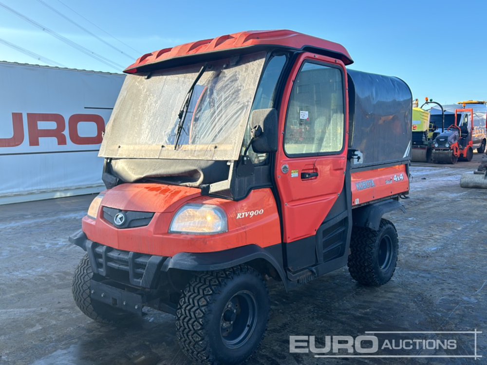 2010 Kubota RTV900-EU Utility Vehicles For Auction: Leeds – 22nd, 23rd, 24th & 25th January 25 @ 8:00am