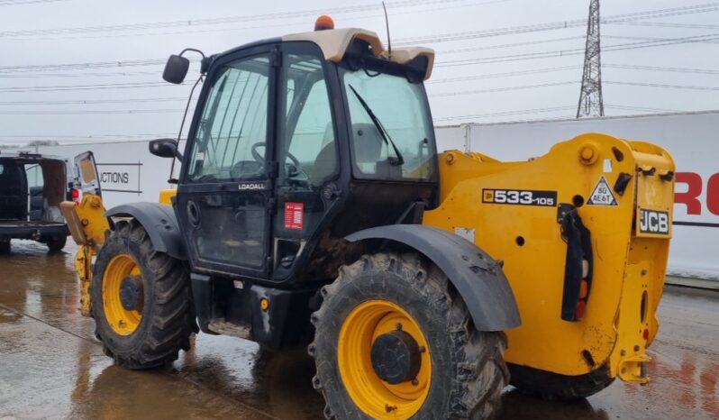 2011 JCB 533-105 Telehandlers For Auction: Leeds – 22nd, 23rd, 24th & 25th January 25 @ 8:00am full