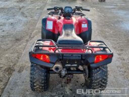 Honda 4WD Petrol Quad Bike ATVs For Auction: Leeds – 22nd, 23rd, 24th & 25th January 25 @ 8:00am full