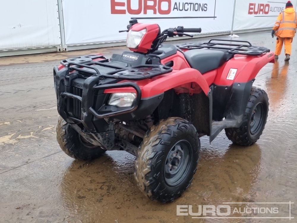 2021 Honda TRX520FM6 ATVs For Auction: Leeds – 22nd, 23rd, 24th & 25th January 25 @ 8:00am