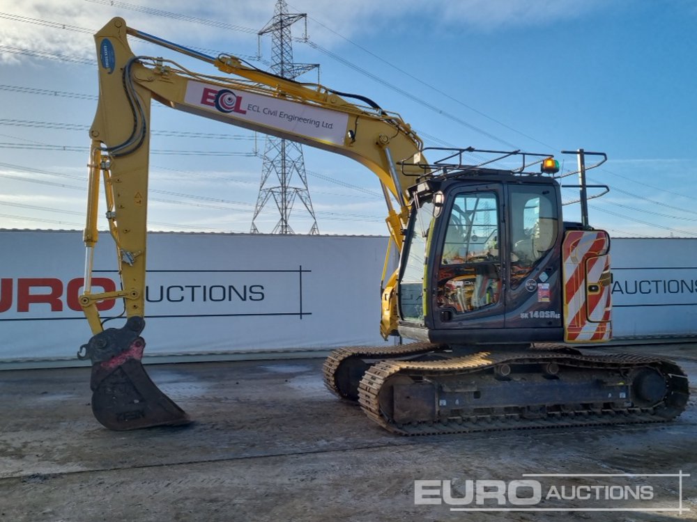 2021 Kobelco SK140SRLC-7 10 Ton+ Excavators For Auction: Leeds – 22nd, 23rd, 24th & 25th January 25 @ 8:00am