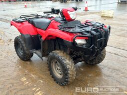 2021 Honda TRX520FM6 ATVs For Auction: Leeds – 22nd, 23rd, 24th & 25th January 25 @ 8:00am full