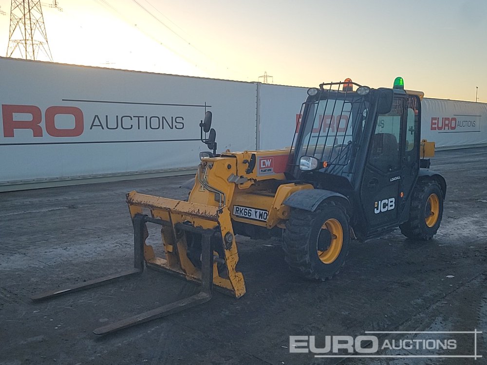 2019 JCB 525-60 Hi Viz Telehandlers For Auction: Leeds – 22nd, 23rd, 24th & 25th January 25 @ 8:00am