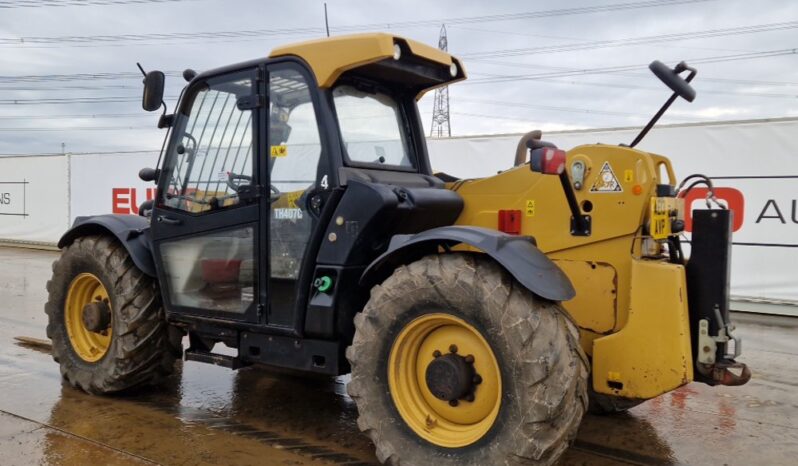 2013 CAT 407C Telehandlers For Auction: Leeds – 22nd, 23rd, 24th & 25th January 25 @ 8:00am full