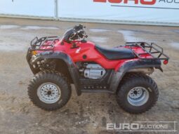 Honda 4WD Petrol Quad Bike ATVs For Auction: Leeds – 22nd, 23rd, 24th & 25th January 25 @ 8:00am full